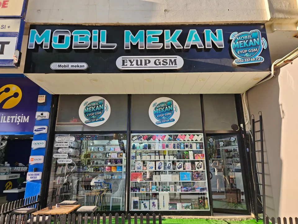 Gaziantep Şahinbey’deki Mobil Mekan Eyüp GSM telefon ve aksesuar mağazası